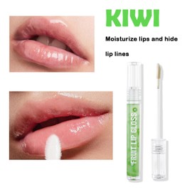 Kiwi Lip Protection Lip Balm Lip Oil, No-Sticky Hydrating Lip Protection Anti-Drying Natural Lip Care, All Day Moisturizing Care Lip Repair Lip Plumper Gloss