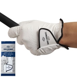 TRANS CONTINENTS TCSF-1901 Men's Golf Gloves All Weather Synthetic Leather Gloves