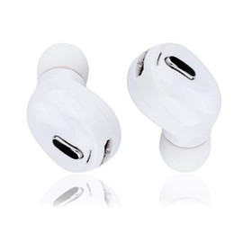 Earbuds, Mini Sports Bluetooth 5.0 Earphone Support 5H in-Ear Universal TWS Headphones with Mic for Sports, Fitness, Leisure, Driving, Office, etc.(White)