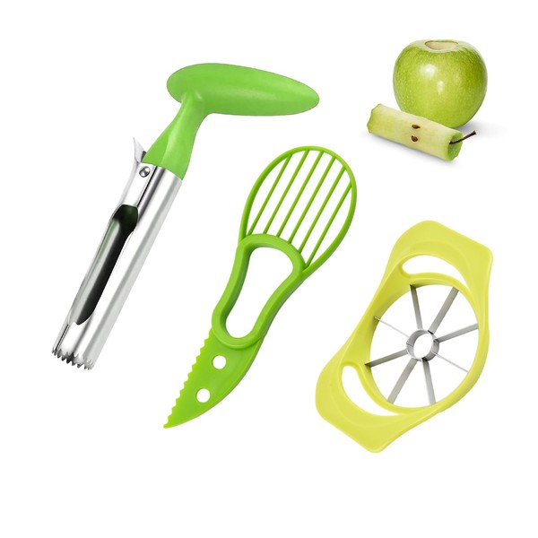 FHBHJNATC Apple Slicer, Apple Corer, Apple Slicer, Apple Slicer, Pack