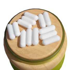 Agitador magnético barra de mezcla de PTFE magnético para mezcladores (5 x 15 mm, forma de cilindro, 10 unidades)