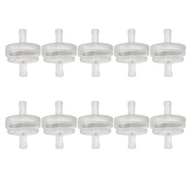 1/4" Universal Small Engines Inline Fuel Line Filters Fit for Dirt Bike, ATV, Motorcycle, UTV, Snowmobile with 1/4" fuel lines(10/pack)