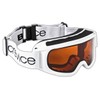 Black Crevice Damen Skibrille mit Doppelscheibe, BCR041003, weiß/orange…