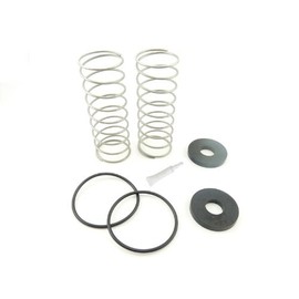 Wilkins 3/4" & 1" 950XL 950XLT Complete Repair Kit Rubber & Springs; Standard Black Rubber RK34-950