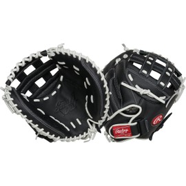 Rawlings | Shut out Fastpitch - Manopla de softbol | Tiro para Mano Derecha | 31.5 Pulgadas - Pro H-Web | Negro