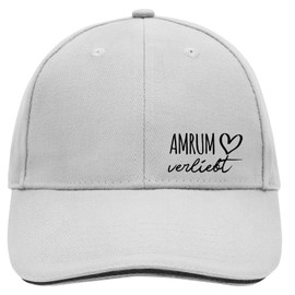 huuraa Unisex Amrum Amrum Hat in Love Gift Idea, Dark grey/white, Unit size