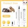 10 Packs Pet Silicone Nursing Nipple for Replaceable teats Mini