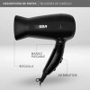 Rca Secadora Para Cabello De Mango Plegable Rc-p8 Belleza Color