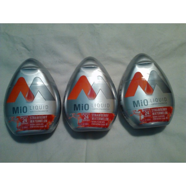 Mio Liquid Water Enhancer, Strawberry Watermelon, 1.62 OZ, 3-Pack