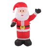 3.92 FT Christmas Inflatable Santa Claus, Foldable Blow Up Santa