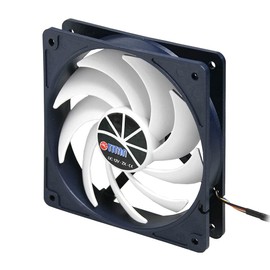 Titan X 7 12025SL12Z/KU PC Case Cooling Fan, Cooler & Radiator Fan Refoidisseurs and Radiator PC Casing, Radiator – 1200 RPM – 24.8 DB, 36,37 CFM