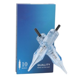 10pcs Cartridge Needles Set Professional Salon Stainless Steel Disposable Cartridge Needle Accessory 1203RL