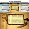 Amoper 2.5X Magnifying Glass with Light and Stand, Full-Page Desktop