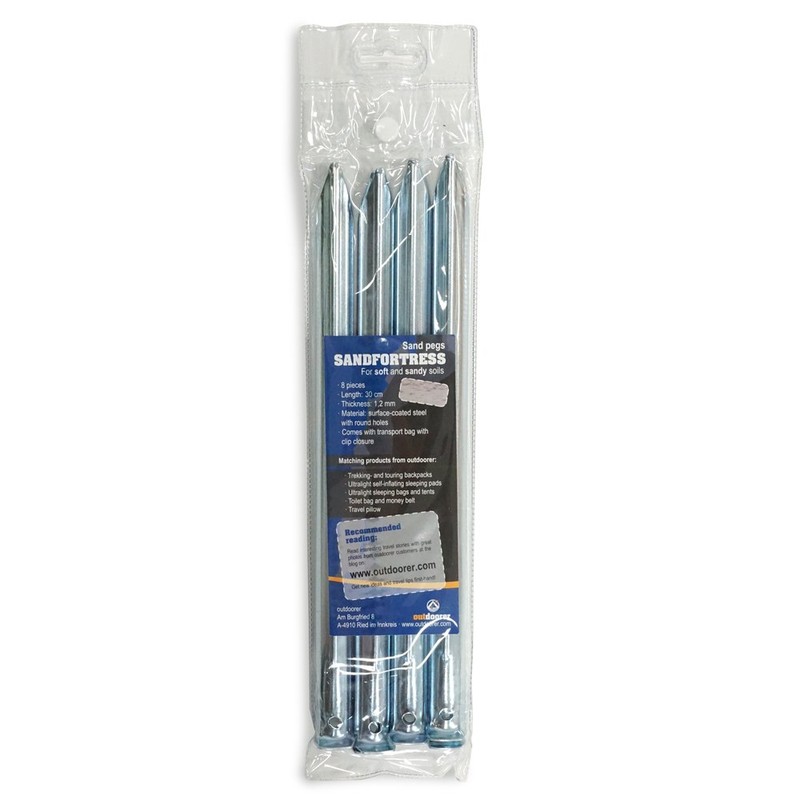 Sandheringe 30 CM-Outdoorer Sandfortress - 8 Pieces / with Transport