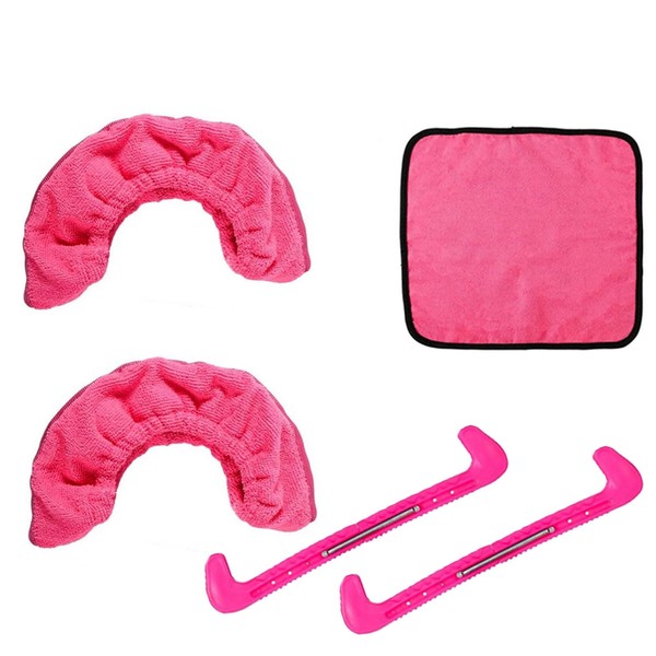 rflaueo Ice Skate Guards & Soakers & Towel Kit Sports