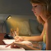 Vekkia Rechargeable Book Light - Includes 6 LED Black Book