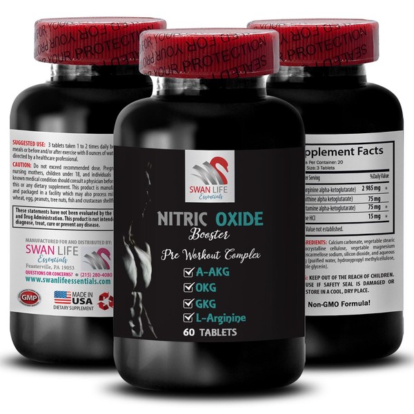 Nitric oxide - NITRIC OXIDE BOOSTER - daily supplement, training