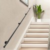Loyesm Handrail for Indoor Stairs 12ft,4 Sections Grab Rails for