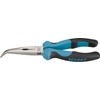 Hazet 1841MB-33 Bent 45-degree Snipe nose pliers, 7.87"