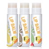 Wugbc 3 Pcs Lip Balm Set SPF 30 Banana Coconut