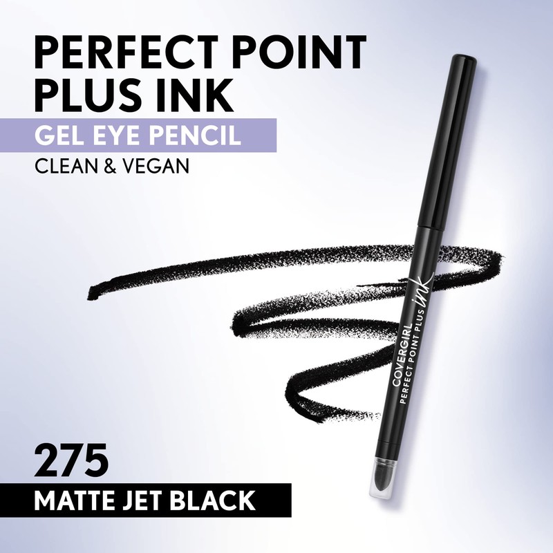COVERGIRL Perfect Point Plus Ink Gel Eye Pencil, Pigmented, Long-Wearing,