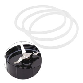 Rubber Sealing Rings, Juicer Replacement Gaskets Rubber Sealings O-Rings for Juicers Bullet Flat or Crossed Blade Blender Cups Lids Replacement Parts(3pcs)