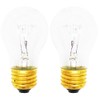 2-Pack Replacement Light Bulb for Whirlpool RB760PXBB2 - Compatible Whirlpool