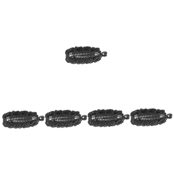 Baluue 5pcs Women Stylish Banana Hair Clip Barrette for Fine