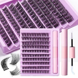 Eyelashes Clusters Lash Bond And Seal Makeup Tools DIY Lashes Extension Kit For Gluing Lashes Gluing Glue Accessories Eye Makeup Eyelash Extension Cosmetic Eyelashes Extensions