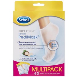 Scholl ExpertCare PediMask with Macadamia Oil 4 Pairs