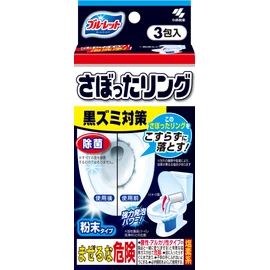 Bluelet Dobble Ring Strong Foam Eliminates Blackhead Stains on Toilet Bowl 3 Packets
