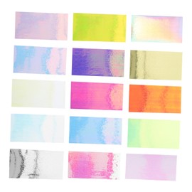 Healeved 16sheets Colorful Heart Bear Nail Art Stickers Easy to Apply Manicure Decals for Parties Creative Designs Safe for Women Girls