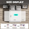 60"X40" Non Slip with Stay-Secure Side Flaps Washable Waterproof Bed