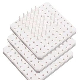 Hopbucan Kiln Stilts Support Nails Pottery Firing Mat High Temperatures Kiln Tools Clay Parts (3 Pack)