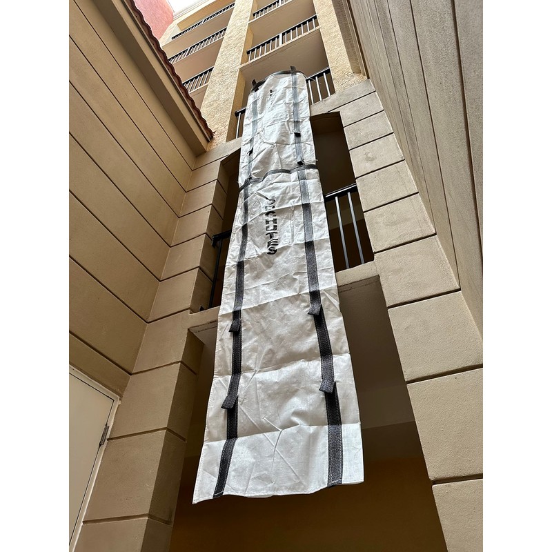 HodChutes Construction Trash Chute 10 Feet, Heavy Duty Construction Chute