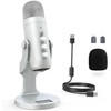 ZealSound - Micrófono de podcast para PC, micrófono USB con