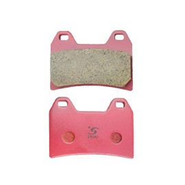 S SYUU Motorcycle Front Rear Ceramic Brake Pads Compatible with Ducati 696 08-15 796 Monster 10-15 848 Streetfighter 12-15 1100 Monster 09-12 1200 FA244F FA266R