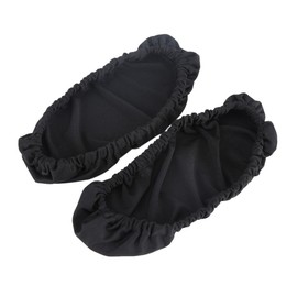 1 Pair Removable Armrest Covers for Office Chair Elastic Universal Cushion for Armrest Protector,Washable Chair Armrest Pad Covers (Black)