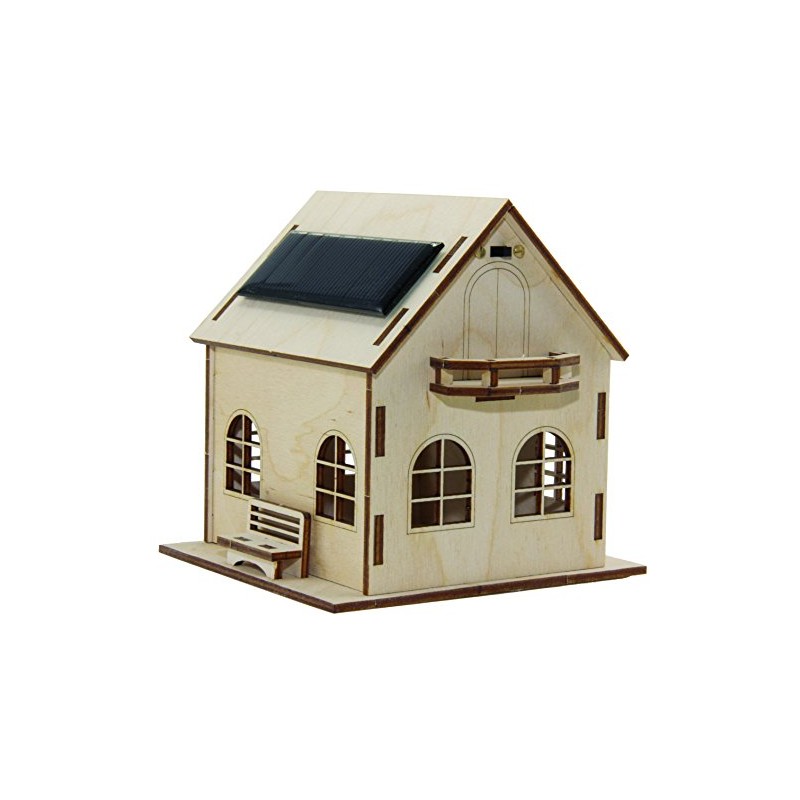 Sol-Expert Group, – Solar House Sunshine Villa, Kit, Wood, natural