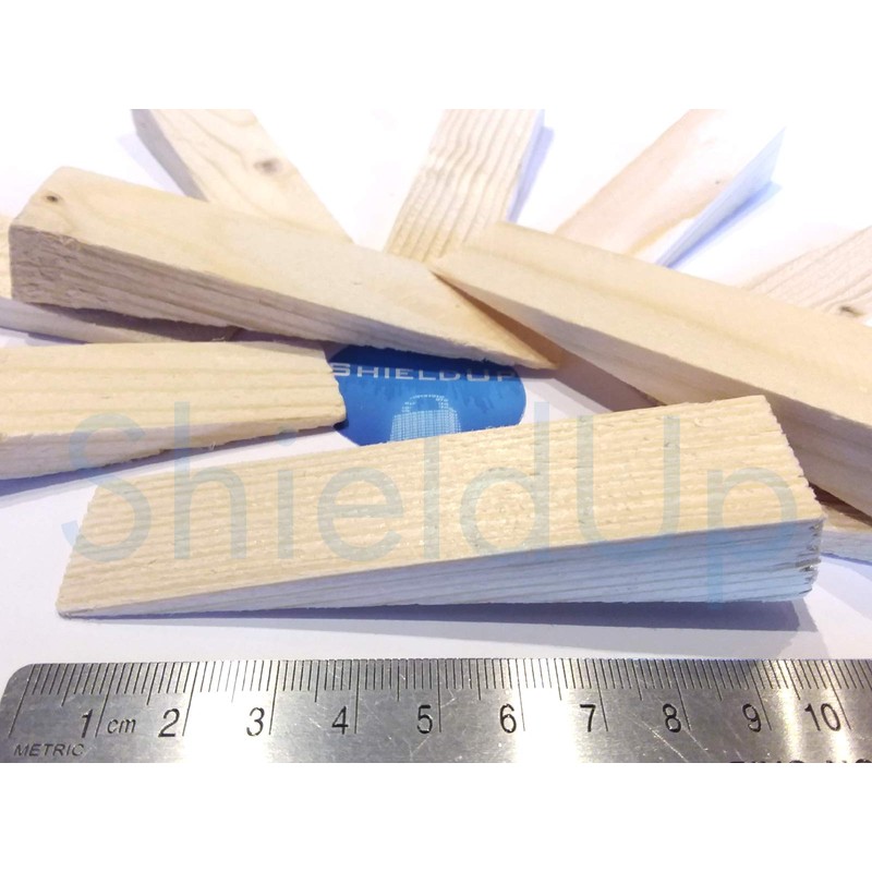 ShieldUp 10 x Wooden Wedges or Shims or Doorstops