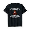 Funny Poop on Company Time Office T-Shirt