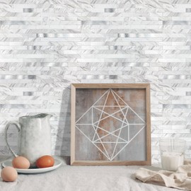 d-c-fix adesivi per piastrelle da parete Metal and Marble 29,7 x 29,2 cm