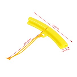 KooingTech Car Tire Changer Guard, 5Pcs Tire Changer Rim Protector, 15 x 2.5cm/5.91 x 0.98 Tire Changing Saver Tool, Tire Remove Wheel Fixing Rim Protector for Motorcycle Bike (Beige)