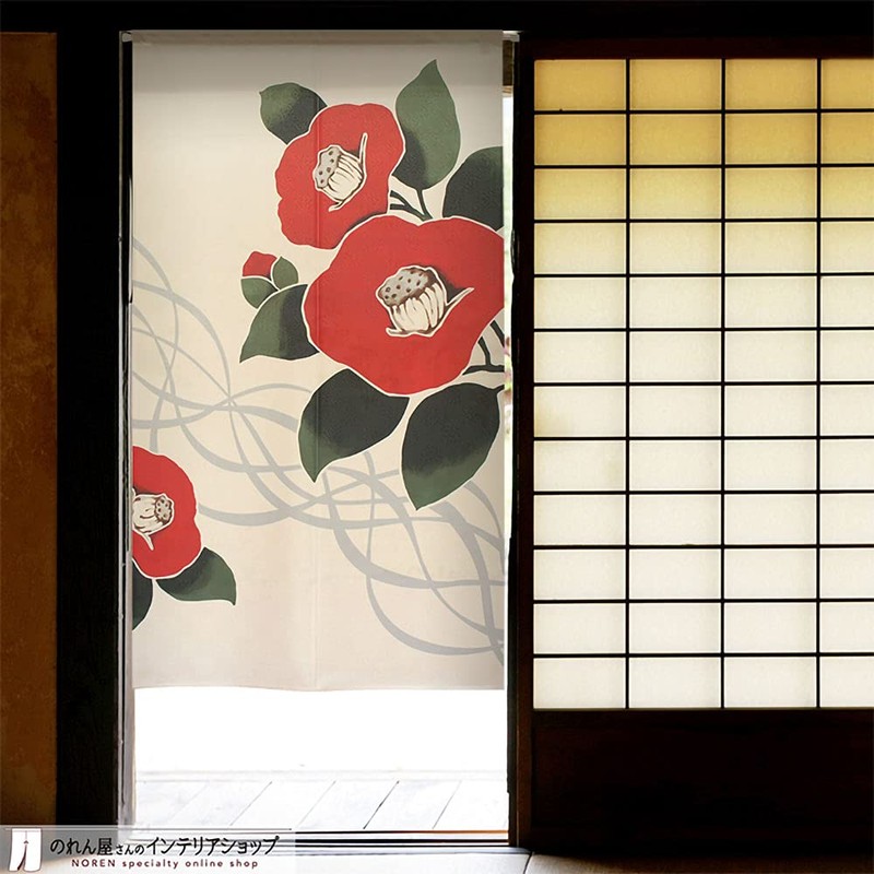 Noren Workshop 95129 Noren Japanese Style Stylish Modern Tapestry Blindfold