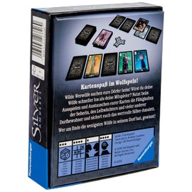Ravensburger 26826 Silver Amulet, Card Game for 2-4 Players, Tactics Game from 10 Years, Werewolves Characters