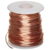 Bare Copper Wire, Annealed, 1lb Spool, 14 AWG, 0.0641" Diameter,