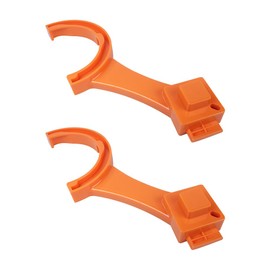 Tiardey 2pcs RV Sewer Hose Wrench Set – Multi-Tool for 3-Inch & 4-Inch Sewer Cap Connections – Durable ABS, Orange, Essential for RV Cleanouts