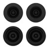 SUNCARACCL 4 Pack Trailer Hub Cap Rubber Plugs, Fits 1.98