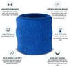 Suddora Wrist Sweatbands - Athletic Cotton Terry Cloth Wrist Bands