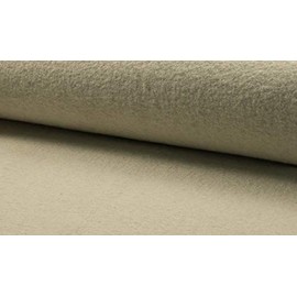 Stoff aus 100% gekochter Wolle, naturfarben 1/2MTR 145cmx50cm